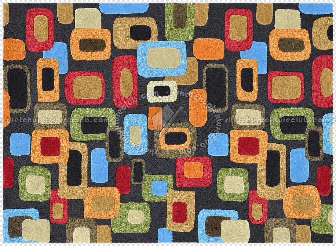 Textures   -   MATERIALS   -   RUGS   -   Patterned rugs  - Contemporary patterned rug texture 20090