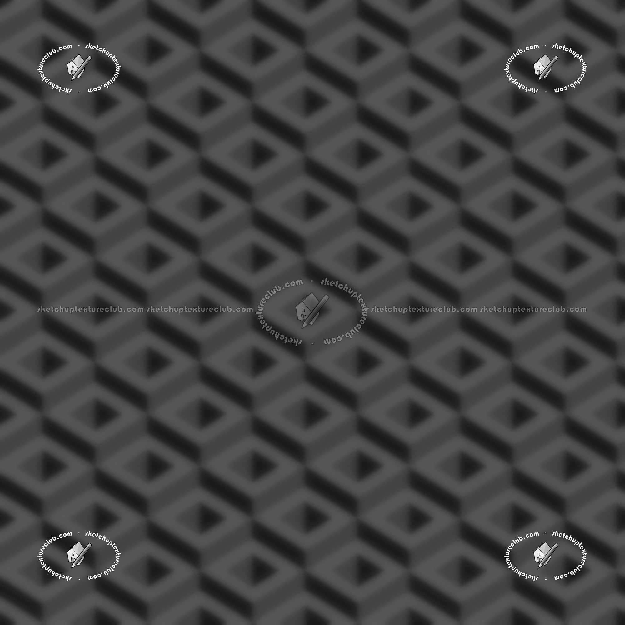 Textures   -   MATERIALS   -   WALLPAPER   -   Geometric patterns  - Geometric wallpaper texture seamless 20840 - Displacement