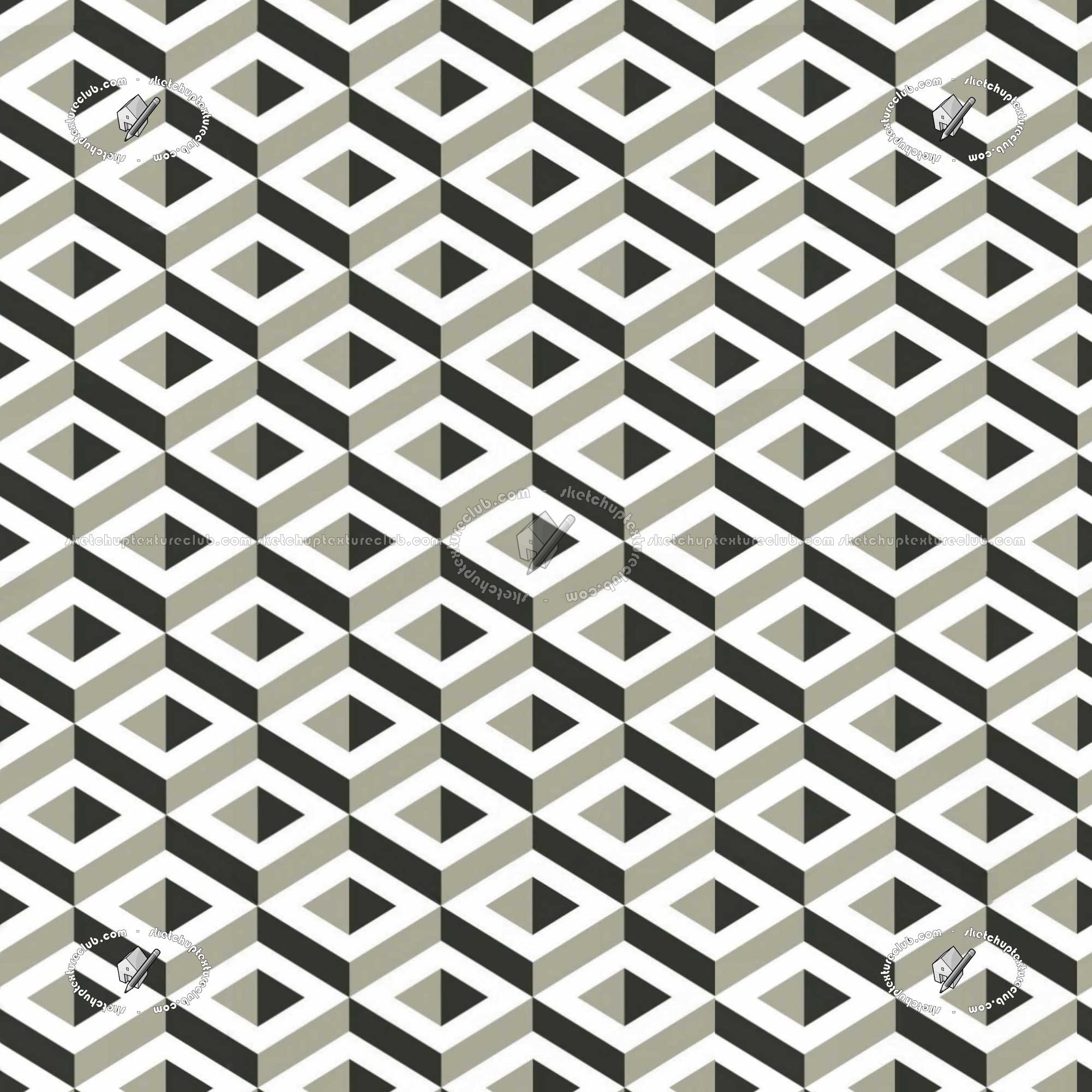 Textures   -   MATERIALS   -   WALLPAPER   -   Geometric patterns  - Geometric wallpaper texture seamless 20840 (seamless)