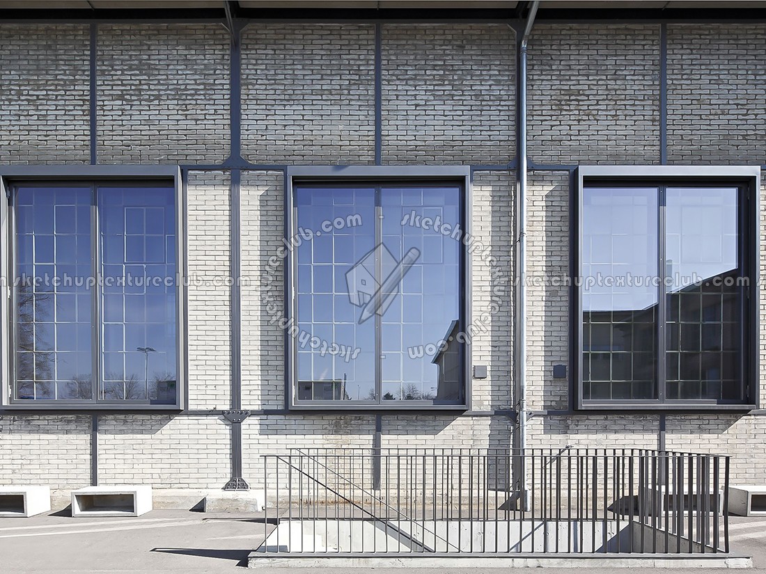 Textures   -   ARCHITECTURE   -   BUILDINGS   -   Windows   -   mixed windows  - Industrial windows glass texture 18465