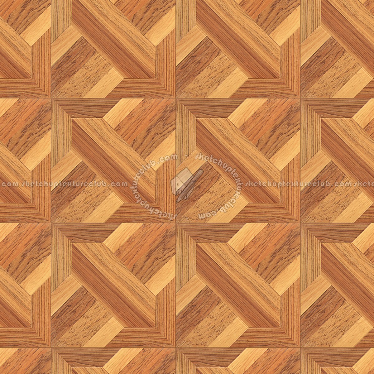 Textures   -   ARCHITECTURE   -   WOOD FLOORS   -   Geometric pattern  - Parquet geometric pattern texture seamless 04877 (seamless)