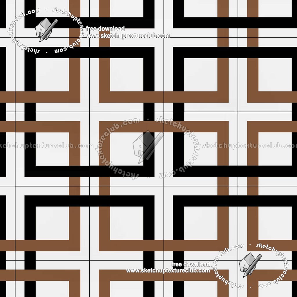 Textures - ARCHITECTURE - TILES INTERIOR - Ornate tiles - Geometric patterns - Geometric patterns tile texture seamless 19095 (seamless)