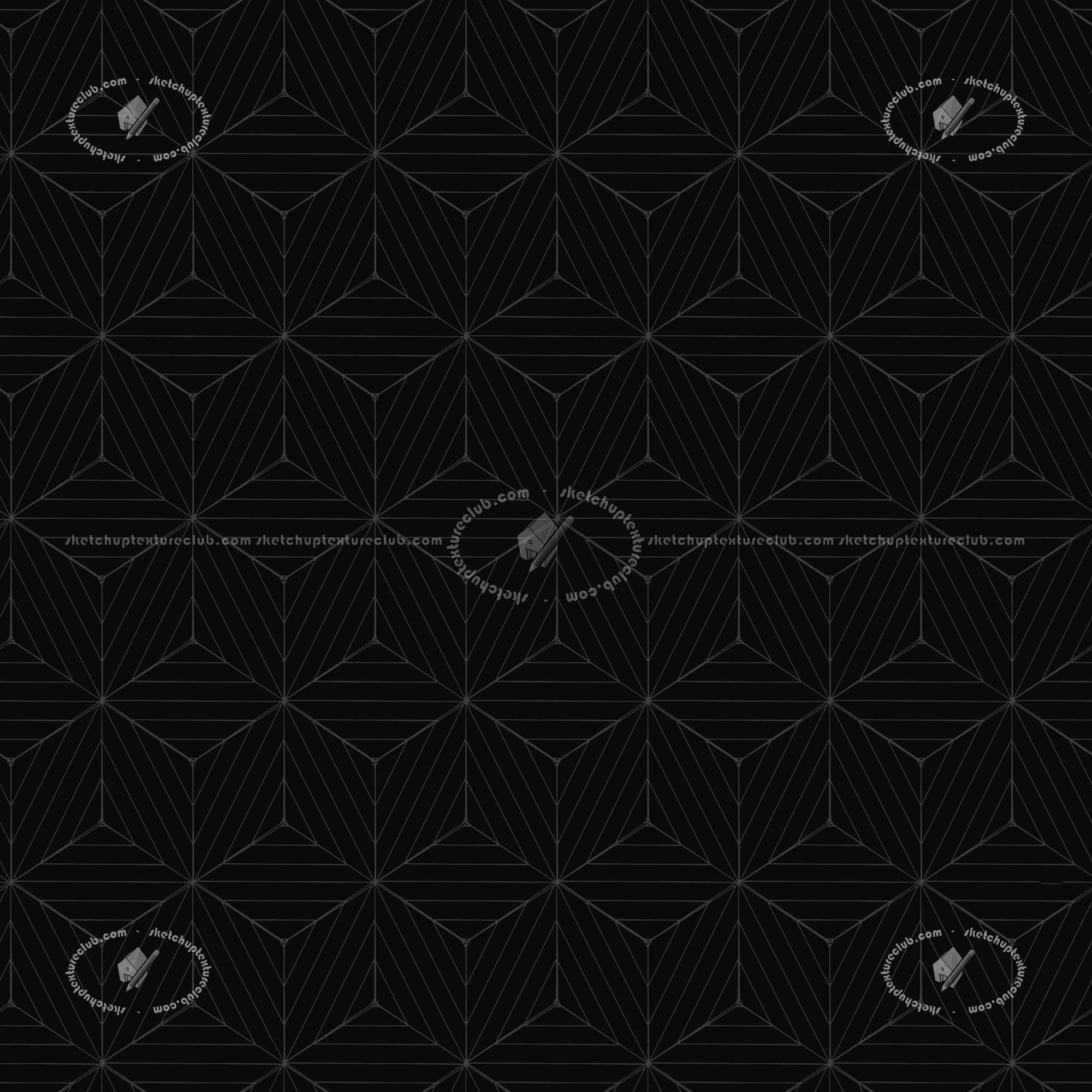 Textures   -   MATERIALS   -   WALLPAPER   -   Geometric patterns  - Modern geometric wallpaper texture seamless 20913 - Specular