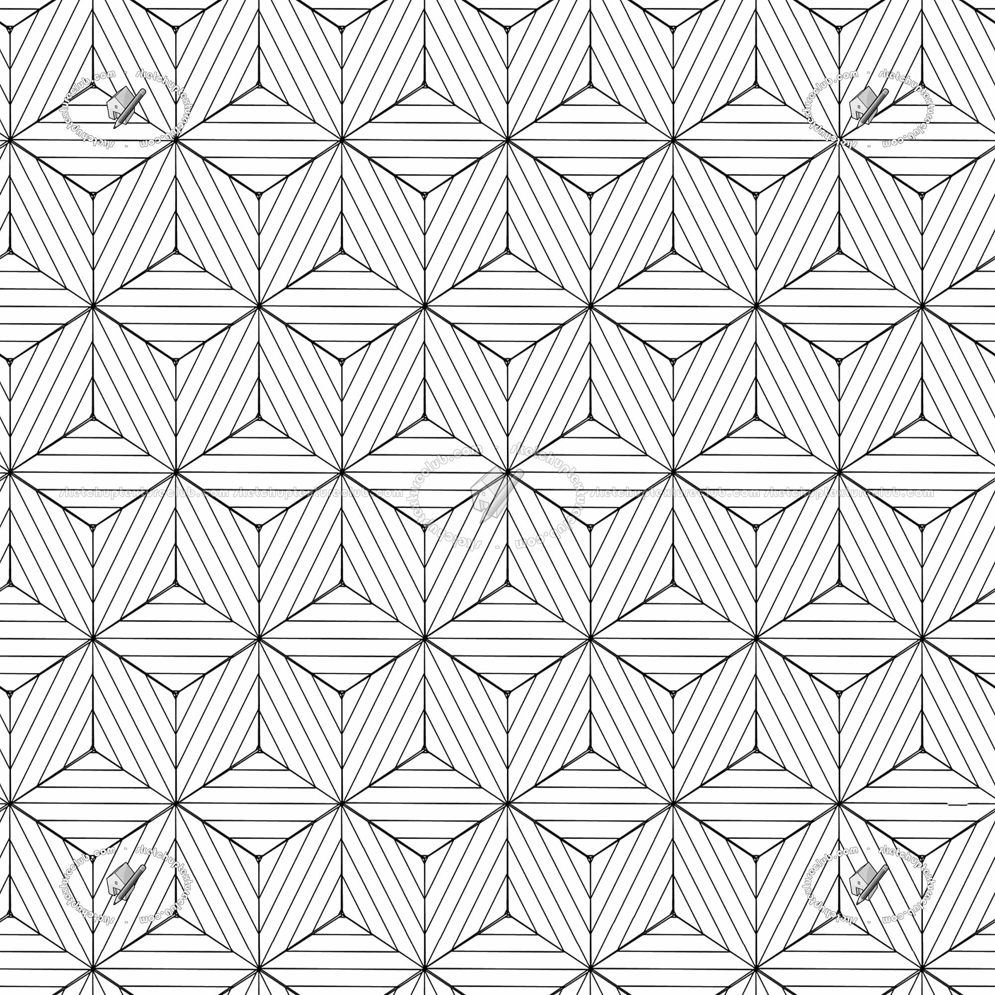 0160 modern geometric wallpaper texture seamless hr