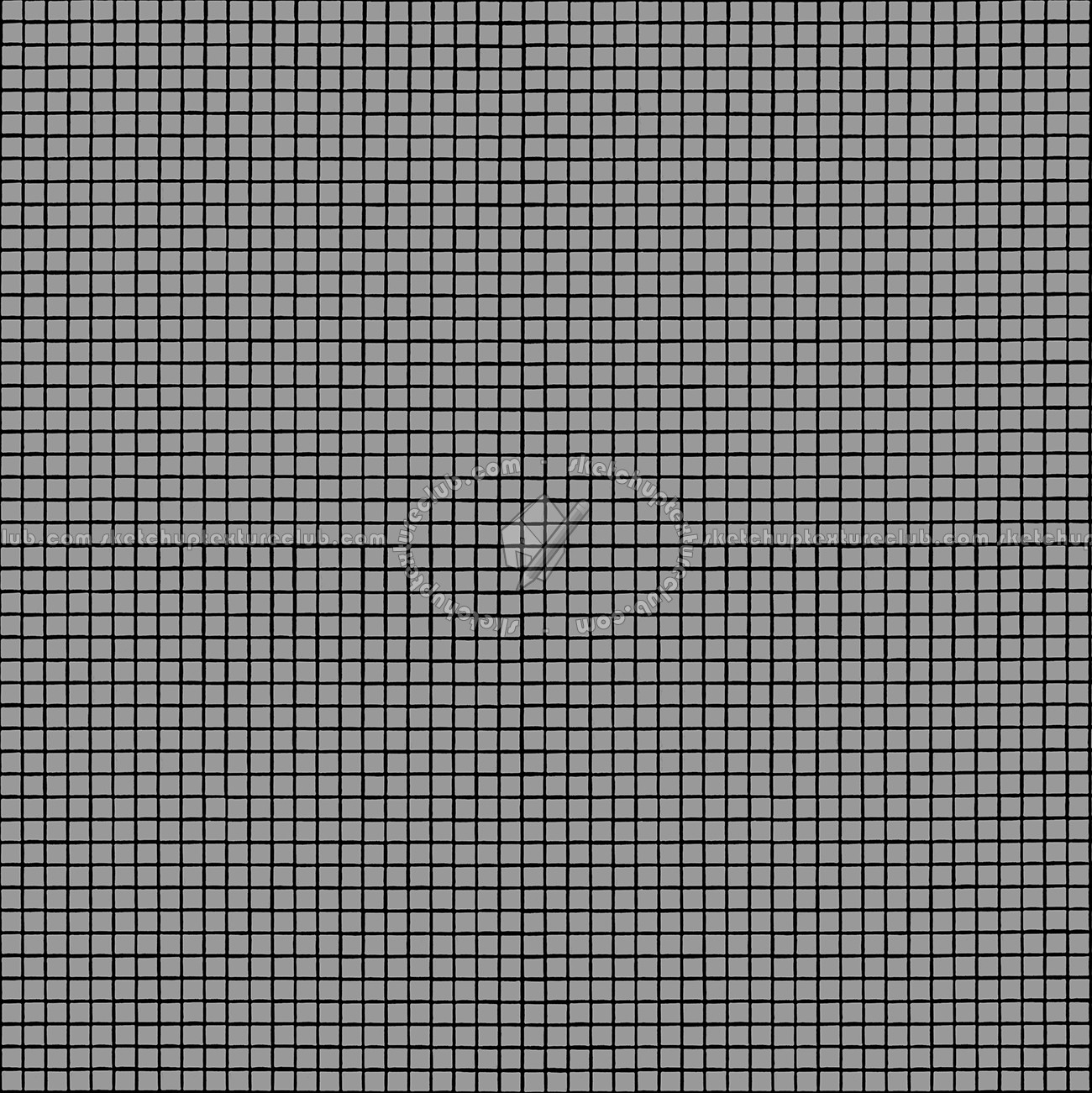 Textures - ARCHITECTURE - TILES INTERIOR - Mosaico - Classic format - Patterned - Mosaico patterned tiles texture seamless 15186 - Bump