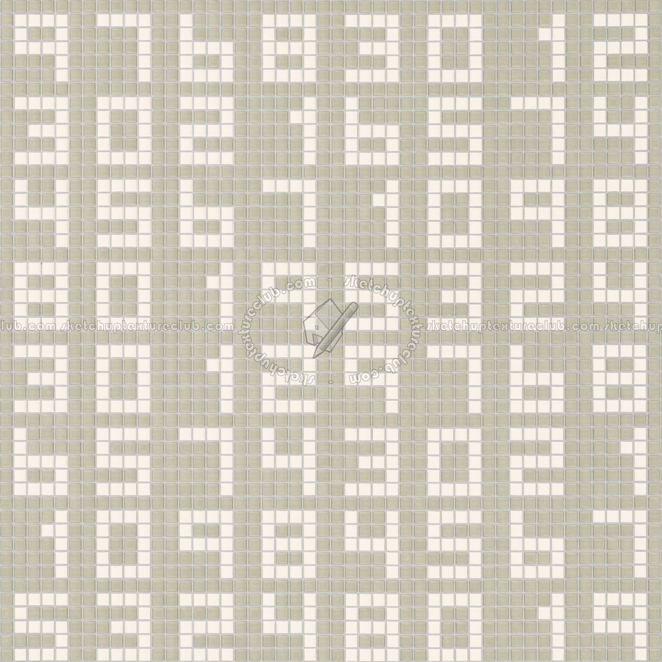 Textures - ARCHITECTURE - TILES INTERIOR - Mosaico - Classic format - Patterned - Mosaico patterned tiles texture seamless 15186 (seamless)