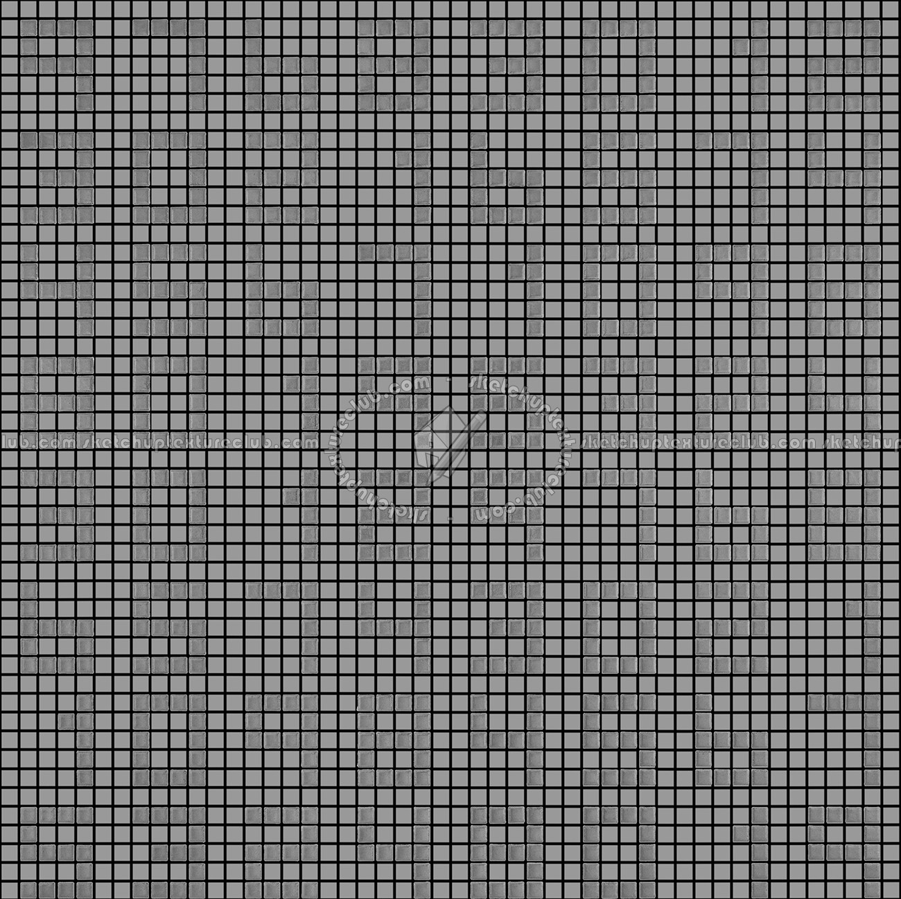 Textures   -   ARCHITECTURE   -   TILES INTERIOR   -   Mosaico   -   Classic format   -   Patterned  - Mosaico patterned tiles texture seamless 15187 - Bump