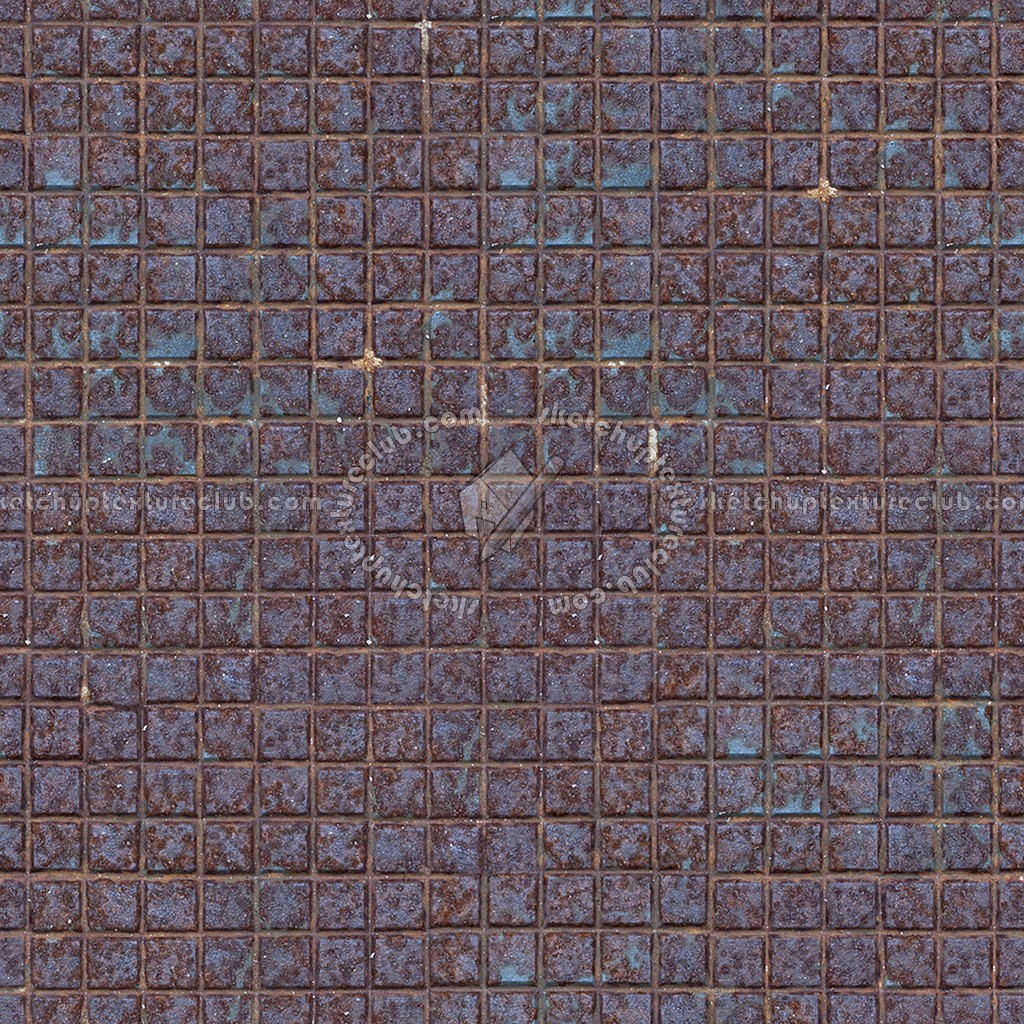 Textures   -   MATERIALS   -   METALS   -   Plates  - Iron rusty dirty metal plate texture seamless 10734 (seamless)