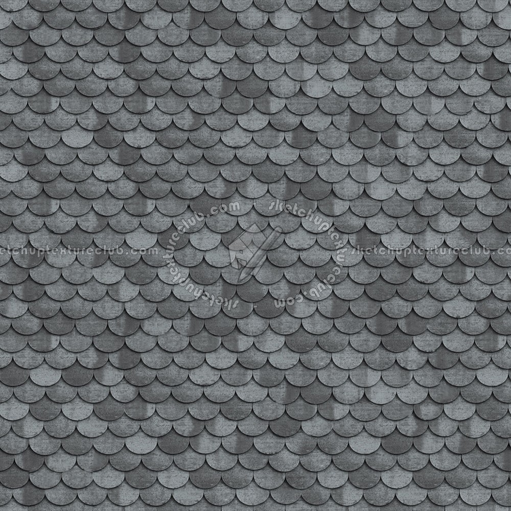 Textures   -   ARCHITECTURE   -   ROOFINGS   -   Clay roofs  - Grand cru Ecaille shingles clay roof tile texture seamless 03502 (seamless)