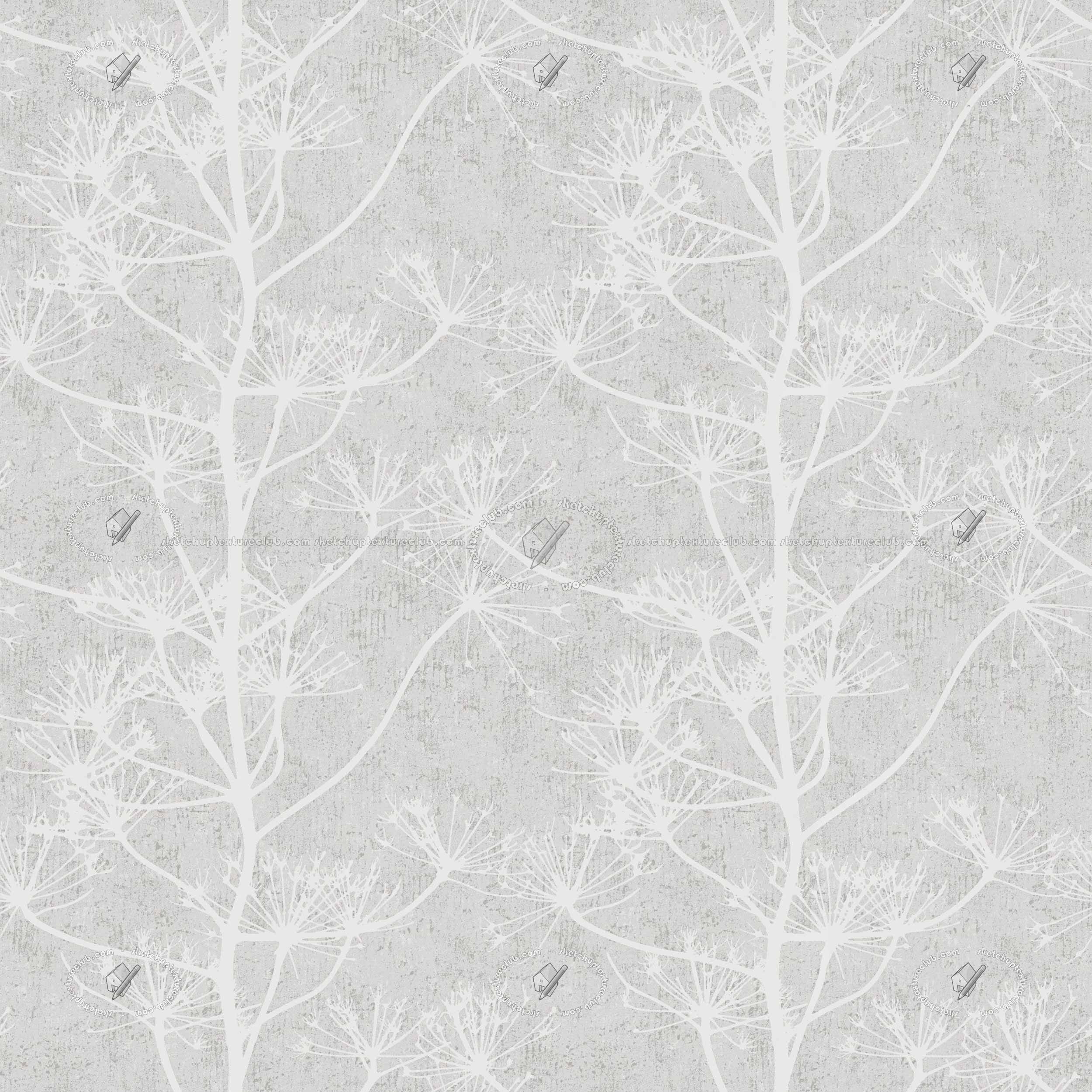 Textures   -   MATERIALS   -   WALLPAPER   -   various patterns  - Vinyl wallpaper with trees texture seamless 21284 (seamless)