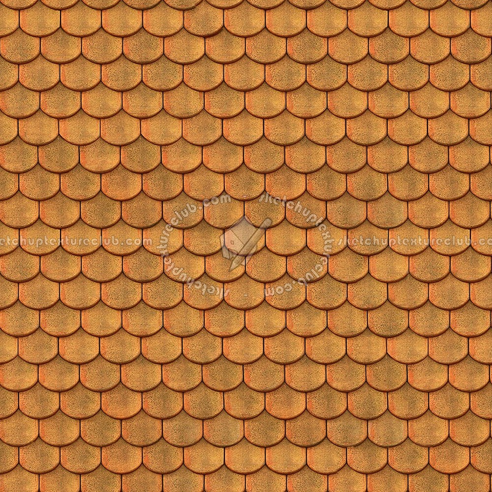 Textures   -   ARCHITECTURE   -   ROOFINGS   -   Clay roofs  - Meursault shingles clay roof tile texture seamless 03503 (seamless)