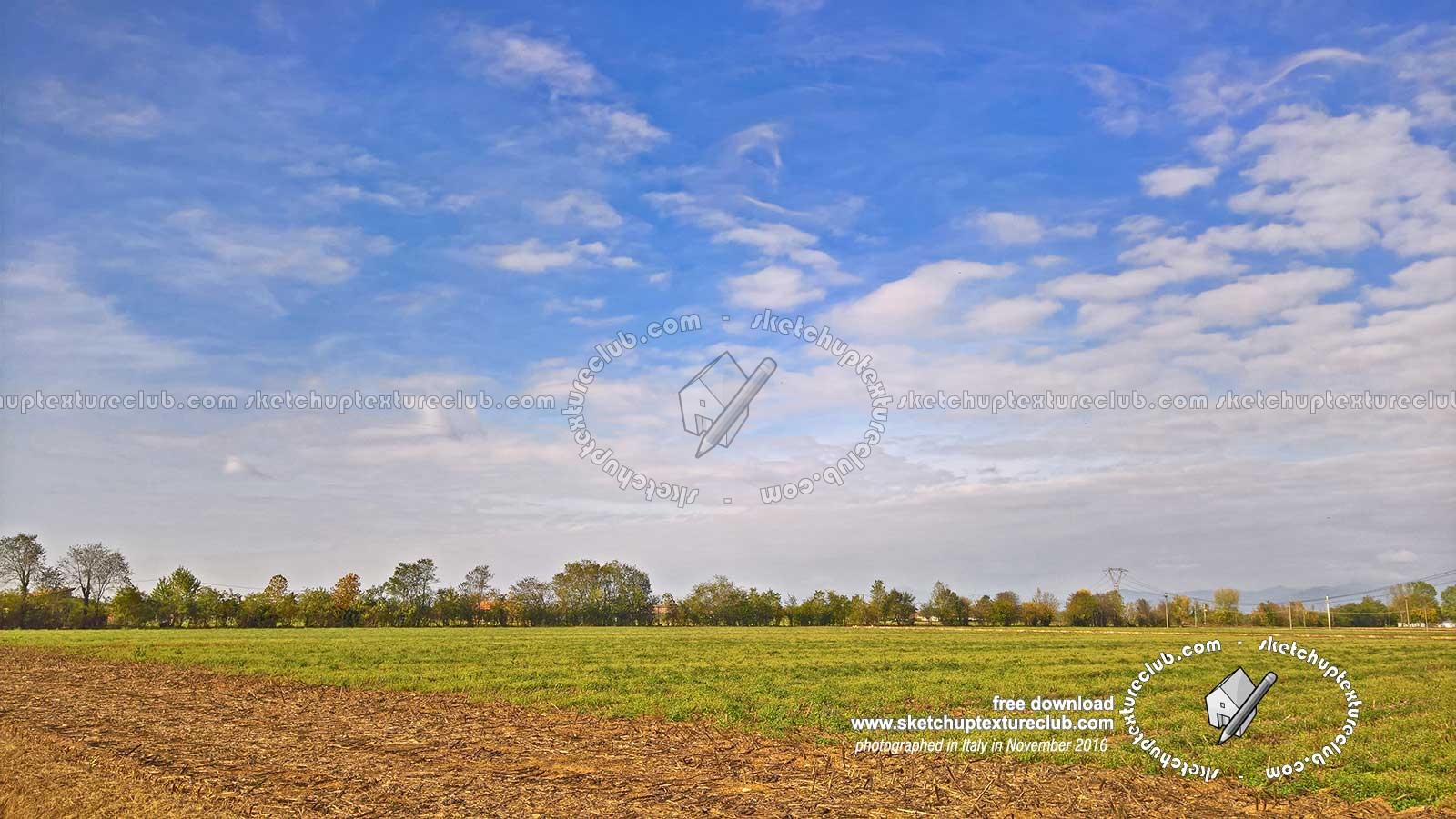 Textures   -   BACKGROUNDS & LANDSCAPES   -   NATURE   -   Countrysides & Hills  - Contryside landscape with cludy sky 20421