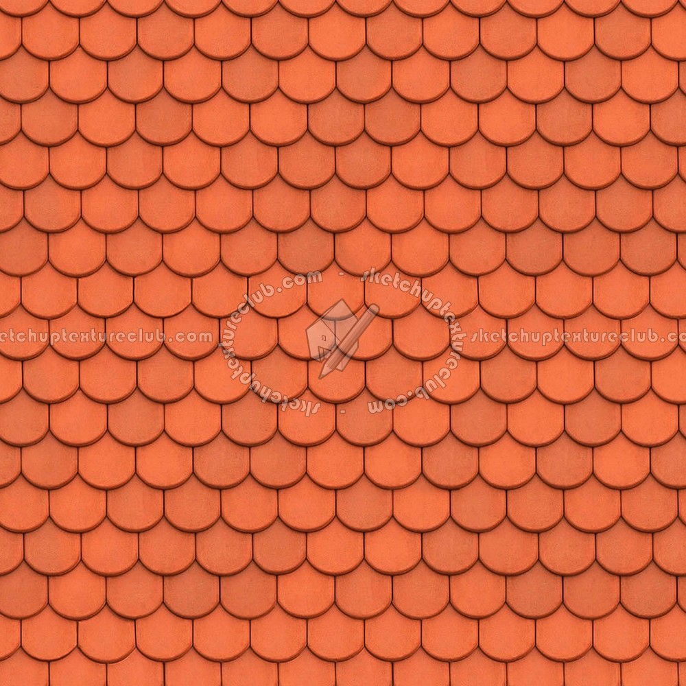 Textures   -   ARCHITECTURE   -   ROOFINGS   -   Clay roofs  - Meursault shingles clay roof tile texture seamless 03504 (seamless)