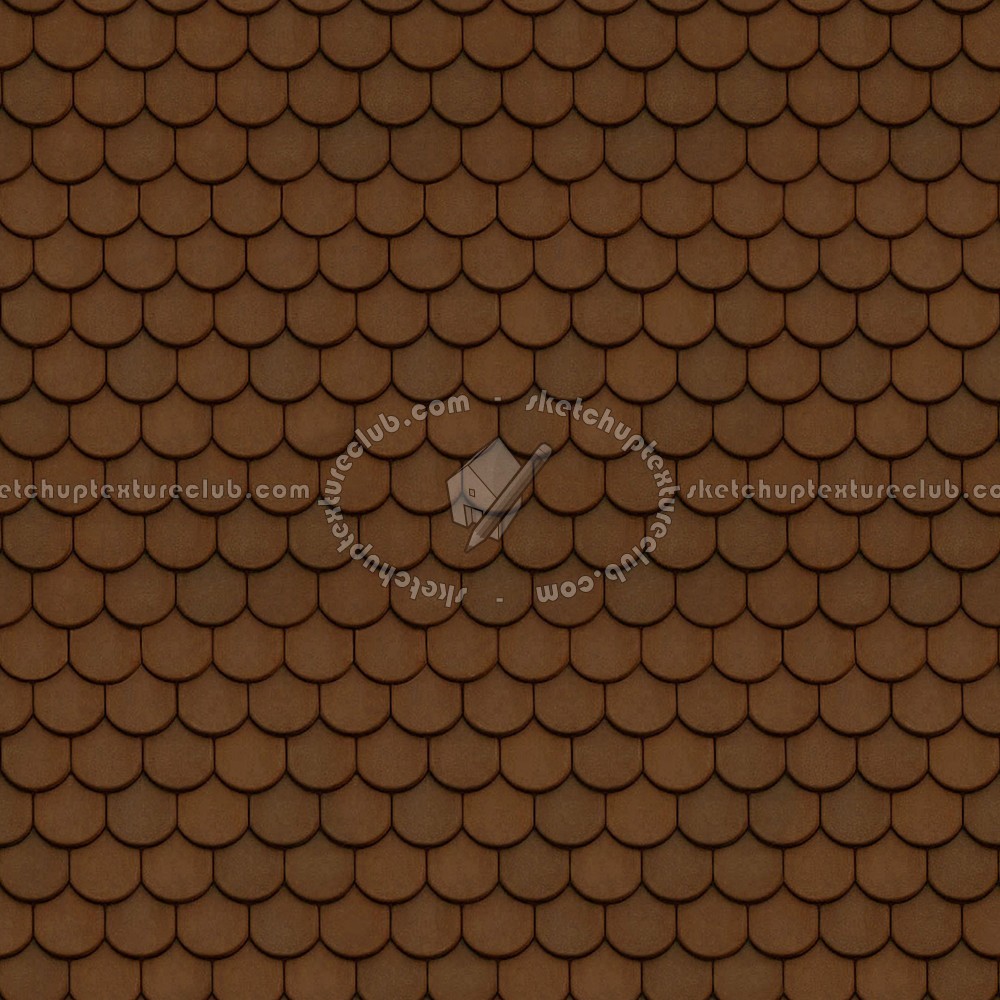 Textures   -   ARCHITECTURE   -   ROOFINGS   -   Clay roofs  - Meursault shingles clay roof tile texture seamless 03505 (seamless)