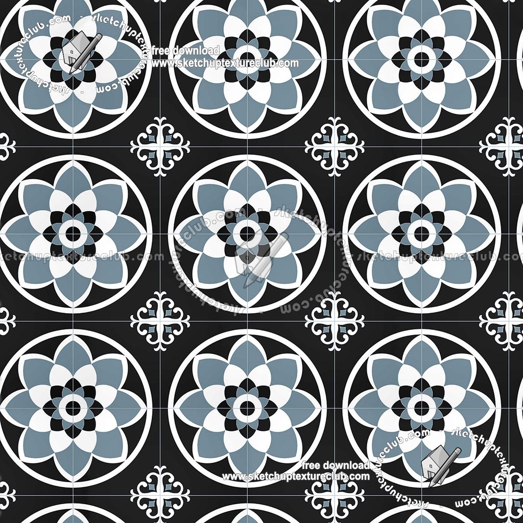 Textures   -   ARCHITECTURE   -   TILES INTERIOR   -   Ornate tiles   -   Geometric patterns  - Geometric patterns tile texture seamless 19105 (seamless)