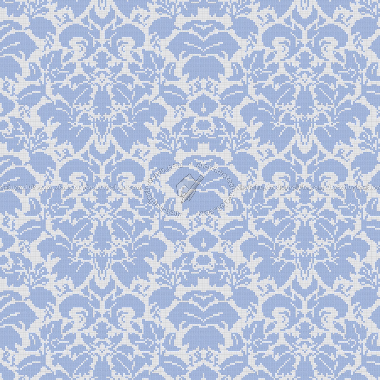 Textures   -   ARCHITECTURE   -   TILES INTERIOR   -   Mosaico   -   Classic format   -   Patterned  - Mosaico patterned tiles texture seamless 15193 (seamless)