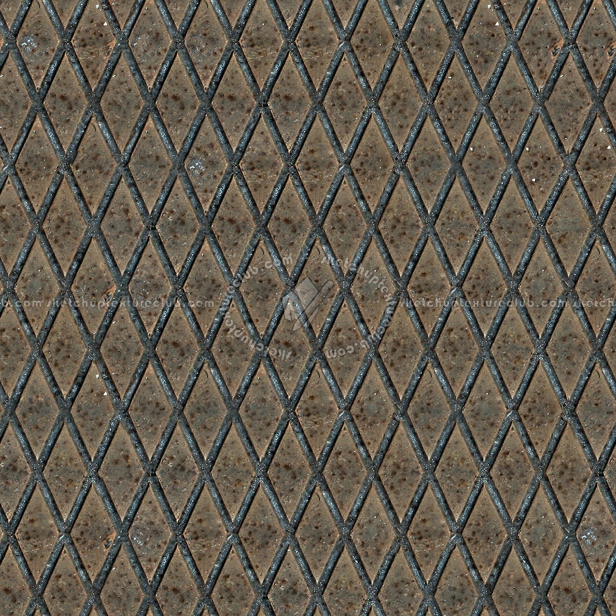 Textures   -   MATERIALS   -   METALS   -   Plates  - Iron metal plate texture seamless 10740 (seamless)