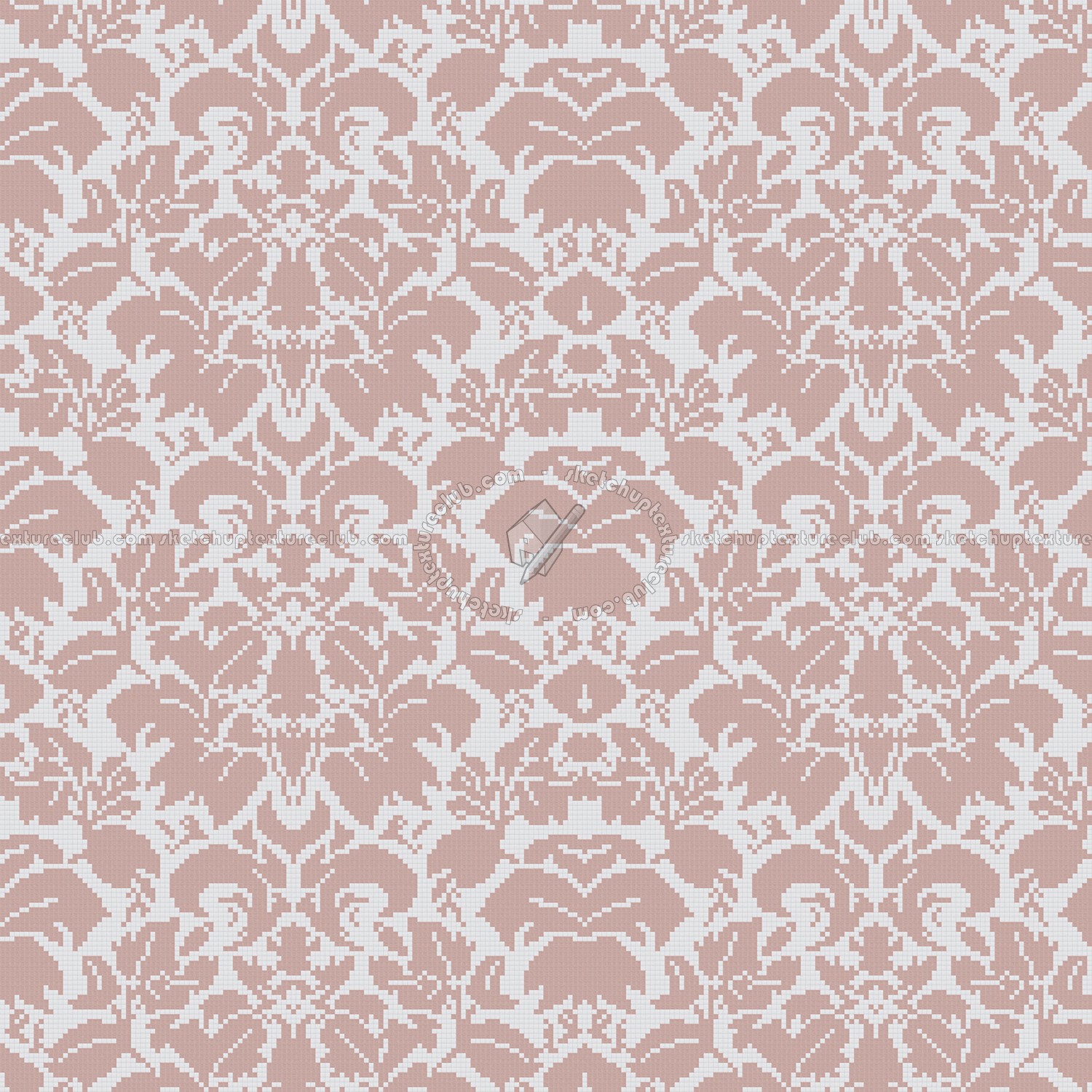 Textures   -   ARCHITECTURE   -   TILES INTERIOR   -   Mosaico   -   Classic format   -   Patterned  - Mosaico patterned tiles texture seamless 15194 (seamless)