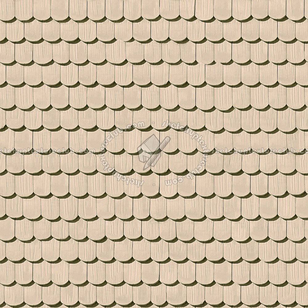 Textures   -   ARCHITECTURE   -   ROOFINGS   -   Clay roofs  - Shingle clay roof tile texture seamless 03509 (seamless)