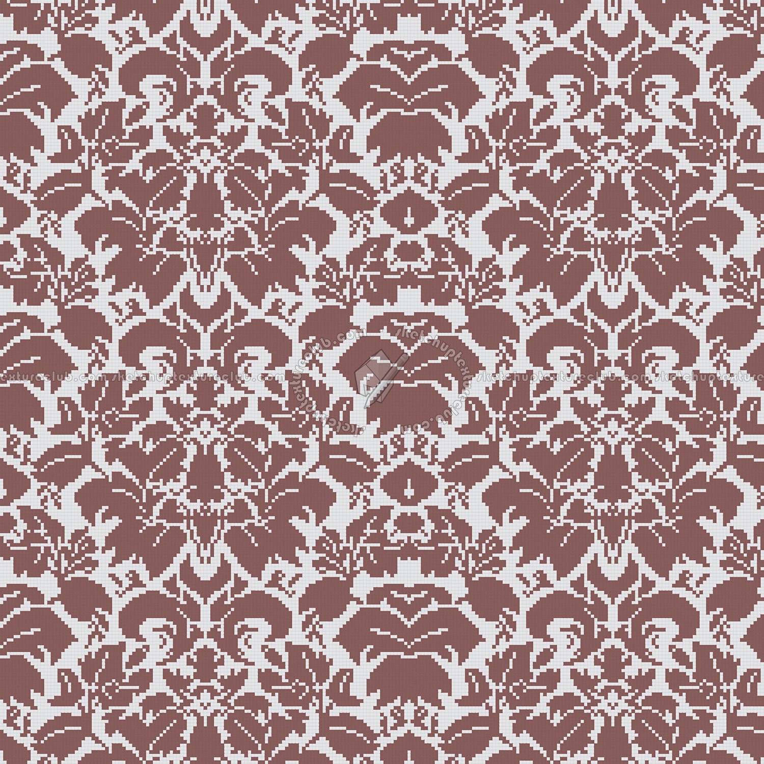 Textures   -   ARCHITECTURE   -   TILES INTERIOR   -   Mosaico   -   Classic format   -   Patterned  - Mosaico patterned tiles texture seamless 15197 (seamless)