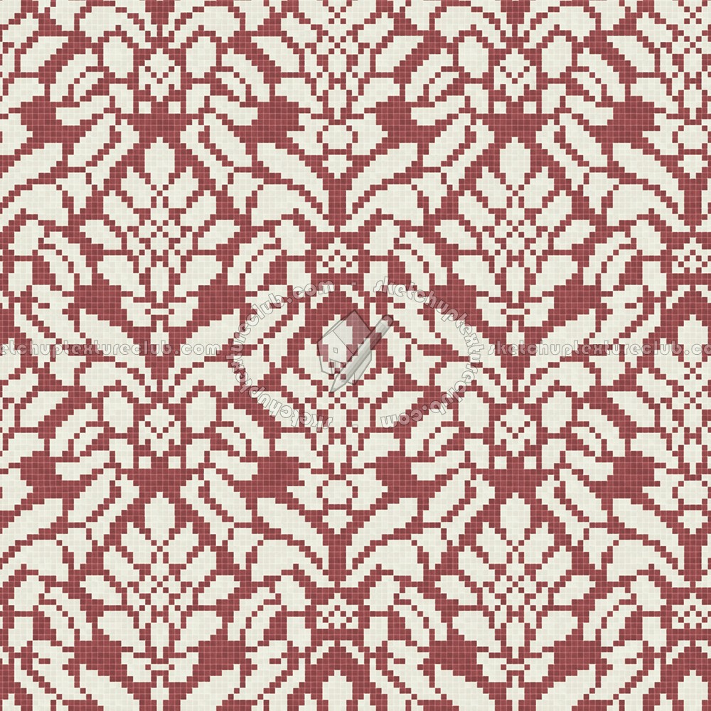 Textures   -   ARCHITECTURE   -   TILES INTERIOR   -   Mosaico   -   Classic format   -   Patterned  - Mosaico patterned tiles texture seamless 15202 (seamless)