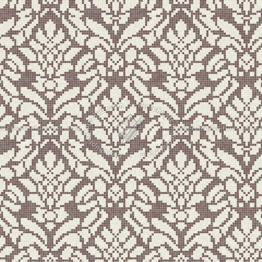 Textures   -   ARCHITECTURE   -   TILES INTERIOR   -   Mosaico   -   Classic format   -   Patterned  - Mosaico patterned tiles texture seamless 15203 (seamless)