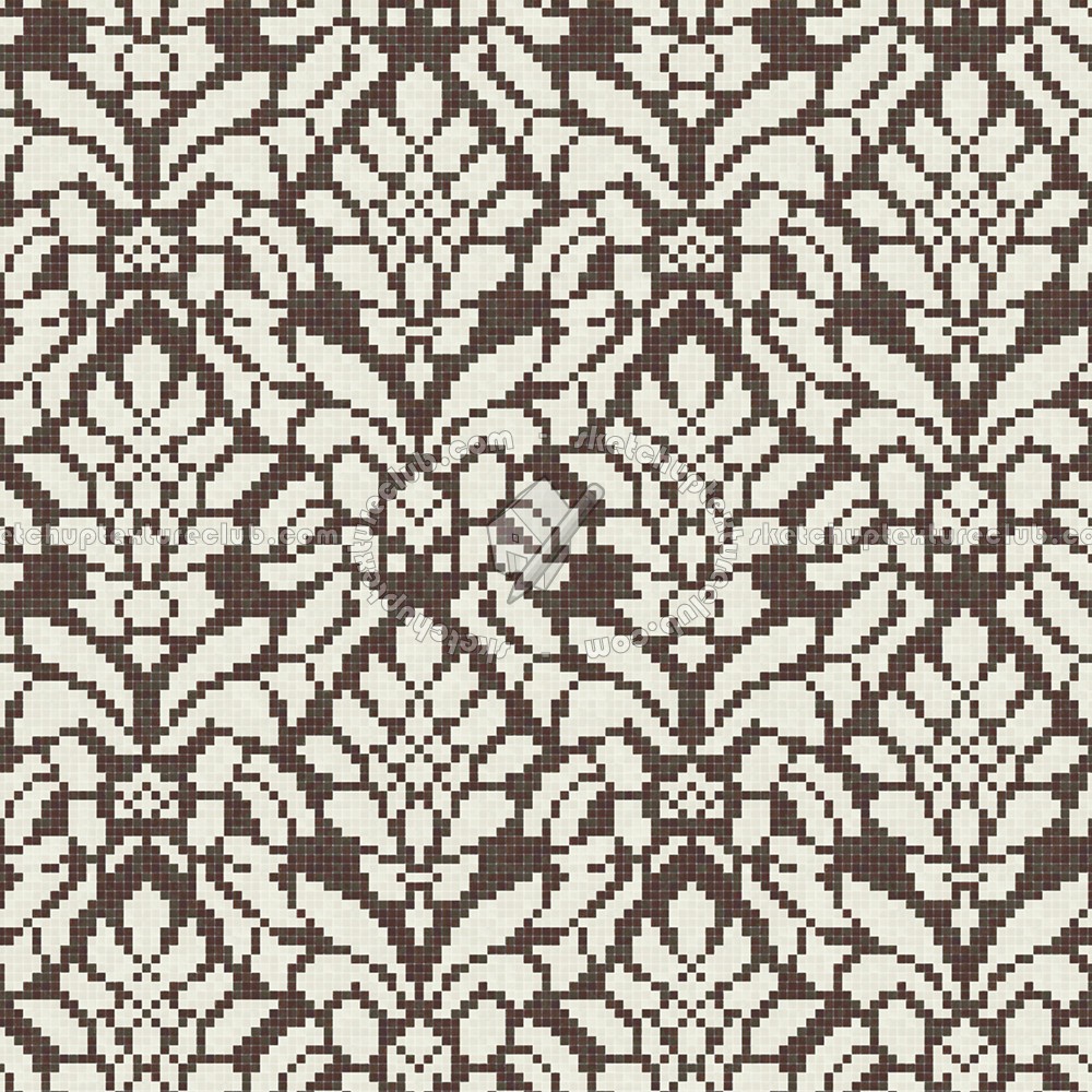 Textures   -   ARCHITECTURE   -   TILES INTERIOR   -   Mosaico   -   Classic format   -   Patterned  - Mosaico patterned tiles texture seamless 15204 (seamless)