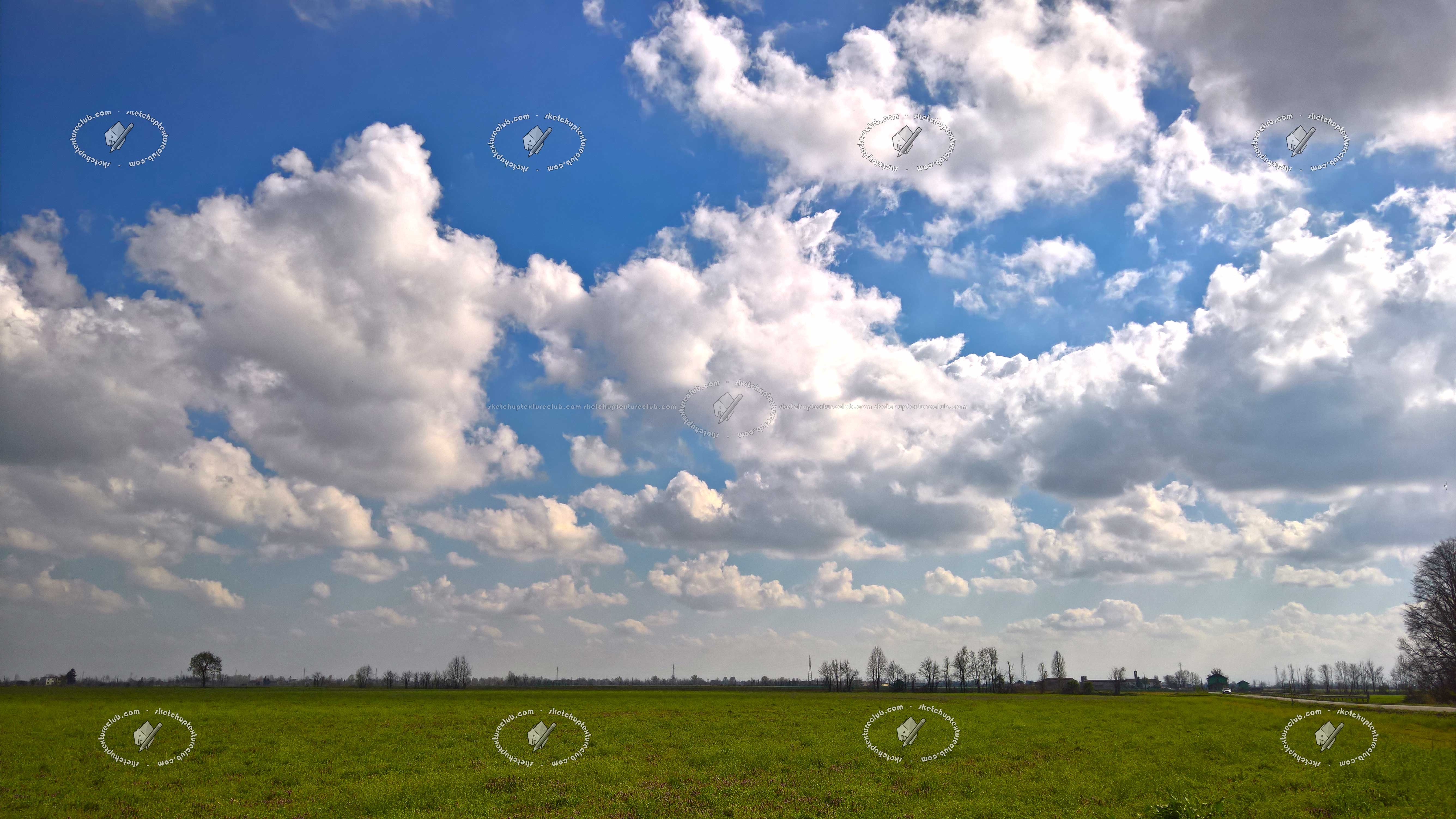 Textures - BACKGROUNDS & LANDSCAPES - NATURE - Countrysides & Hills - Contryside landscape with cludy sky 20648