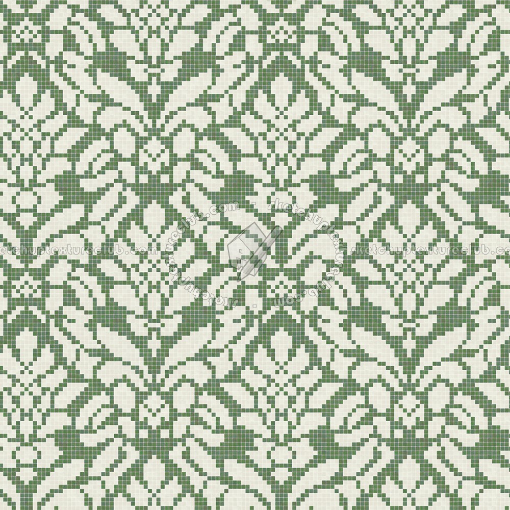 Textures   -   ARCHITECTURE   -   TILES INTERIOR   -   Mosaico   -   Classic format   -   Patterned  - Mosaico patterned tiles texture seamless 15205 (seamless)