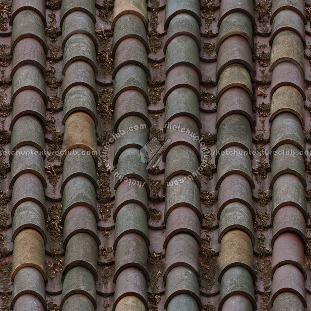 Textures   -   ARCHITECTURE   -   ROOFINGS   -   Clay roofs  - Clay roof texture seamless 19562 (seamless)