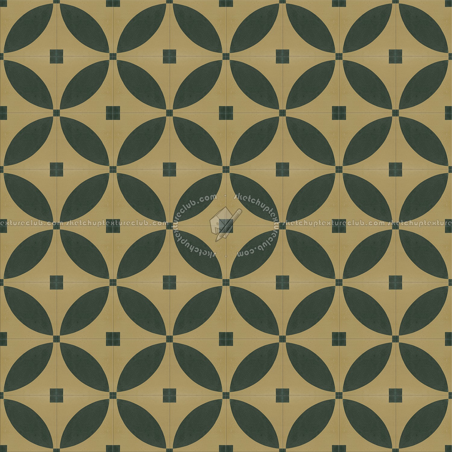 Textures   -   ARCHITECTURE   -   TILES INTERIOR   -   Cement - Encaustic   -   Victorian  - Victorian cement floor tile texture seamless 13840 (seamless)