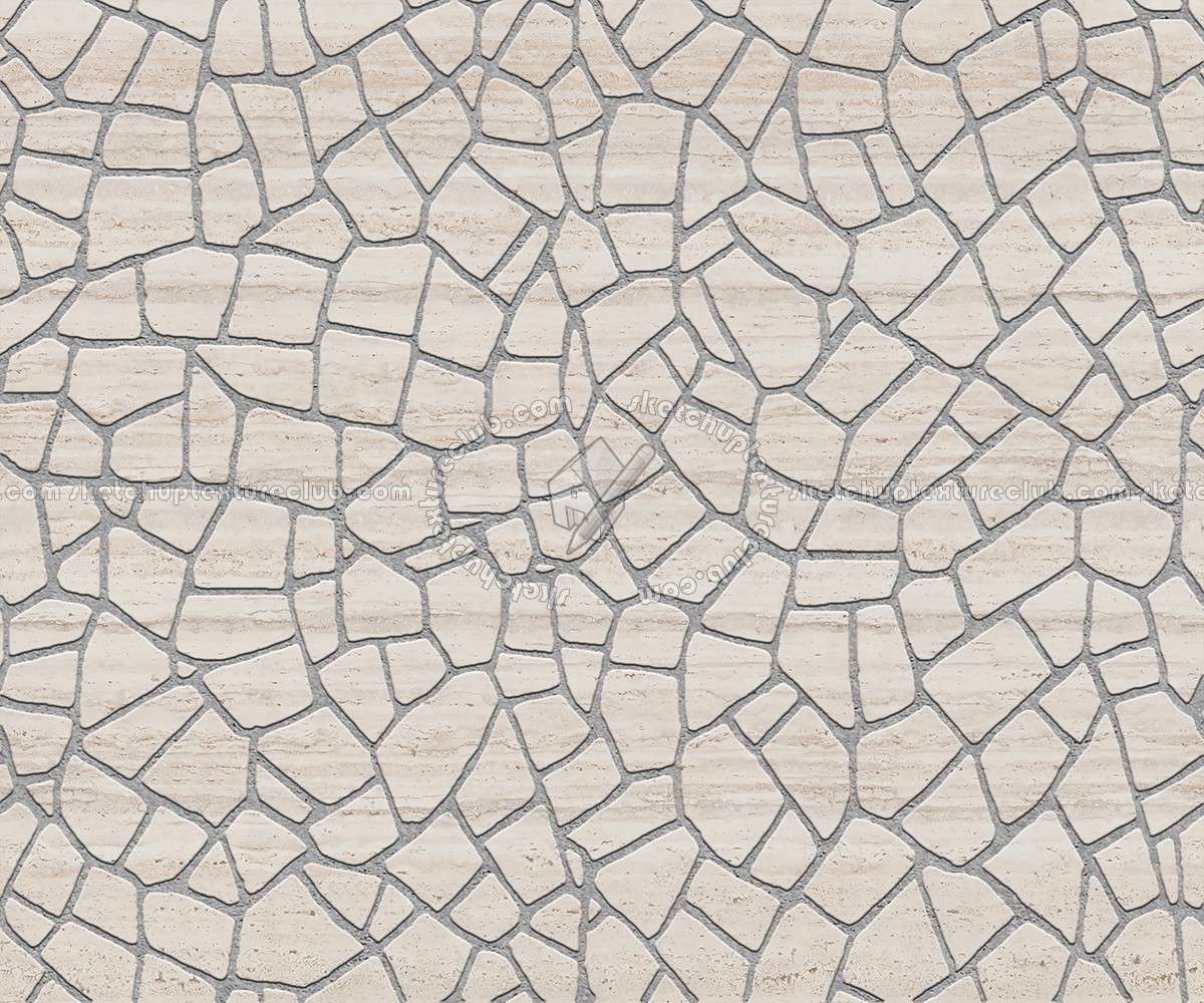 Textures   -   ARCHITECTURE   -   STONES WALLS   -   Claddings stone   -   Exterior  - Wall cladding flagstone travertine texture seamless 07922 (seamless)