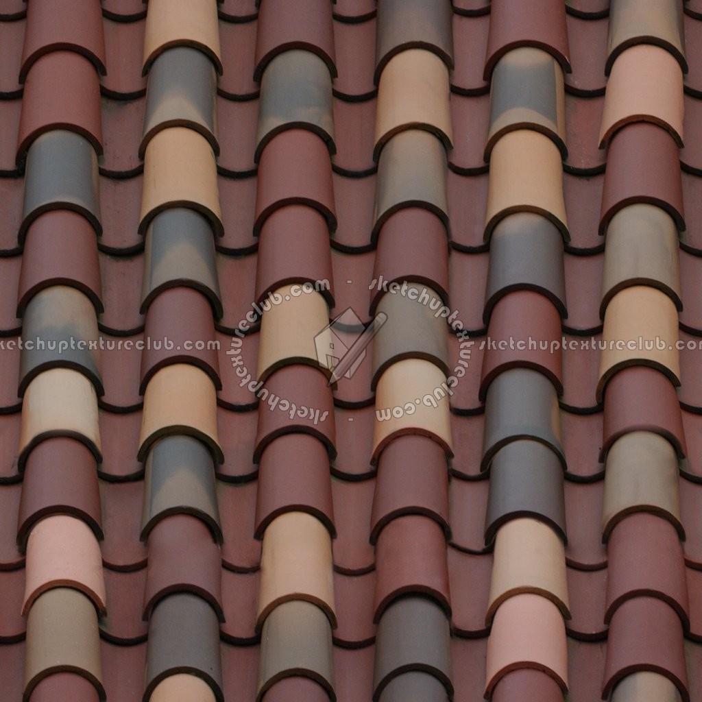 Textures   -   ARCHITECTURE   -   ROOFINGS   -   Clay roofs  - Clay roof texture seamless 19566 (seamless)