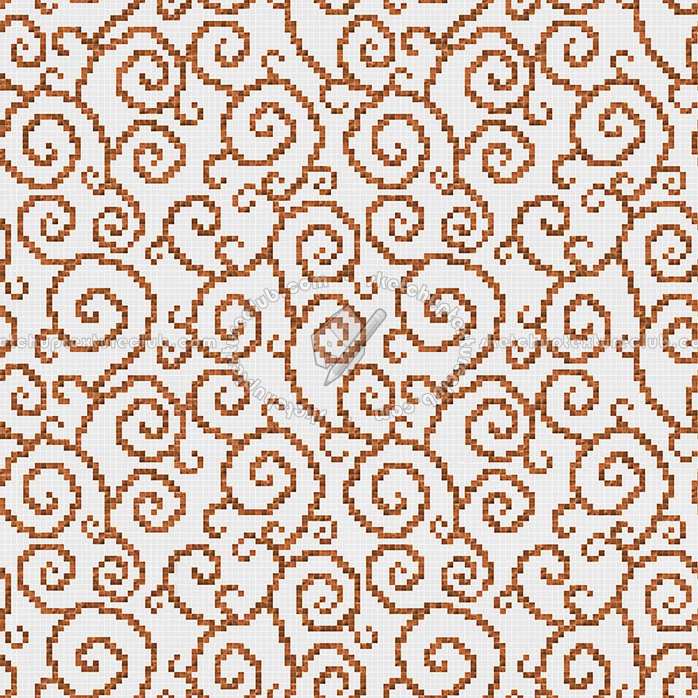 Textures   -   ARCHITECTURE   -   TILES INTERIOR   -   Mosaico   -   Classic format   -   Patterned  - Mosaico patterned tiles texture seamless 15225 (seamless)