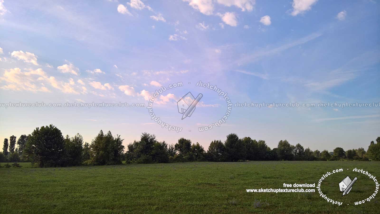 Textures   -   BACKGROUNDS & LANDSCAPES   -   NATURE   -   Countrysides & Hills  - Country landscape with trees background 20955