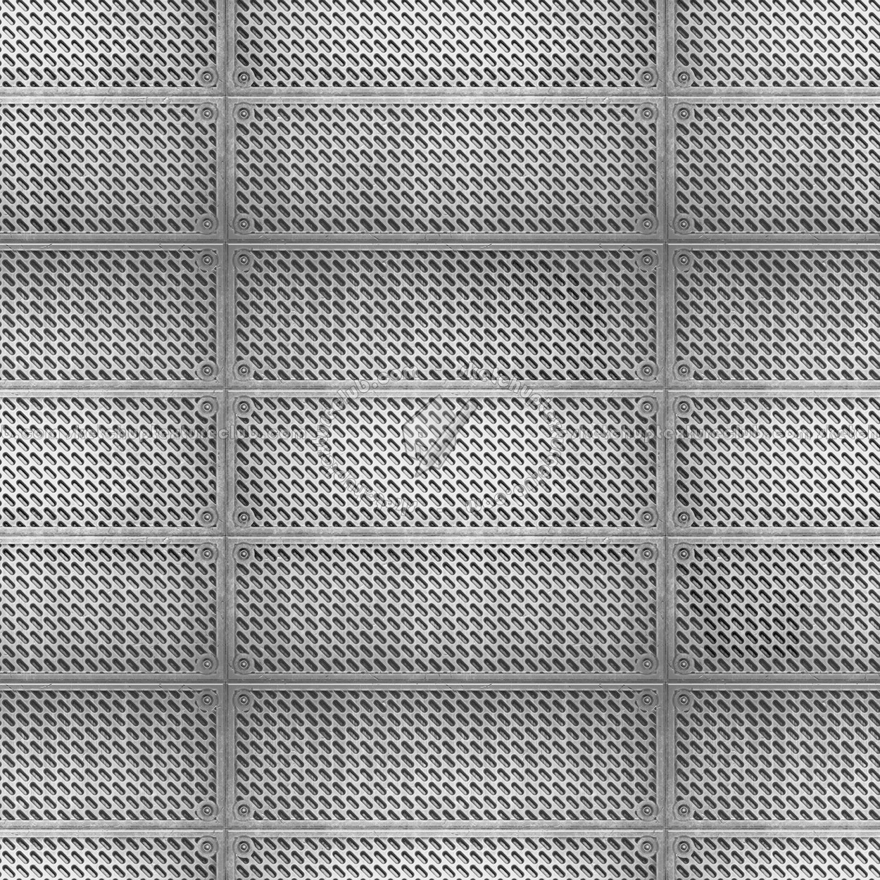 Textures   -   MATERIALS   -   METALS   -   Plates  - Industrial aluminium metal plate texture seamless 10787 (seamless)
