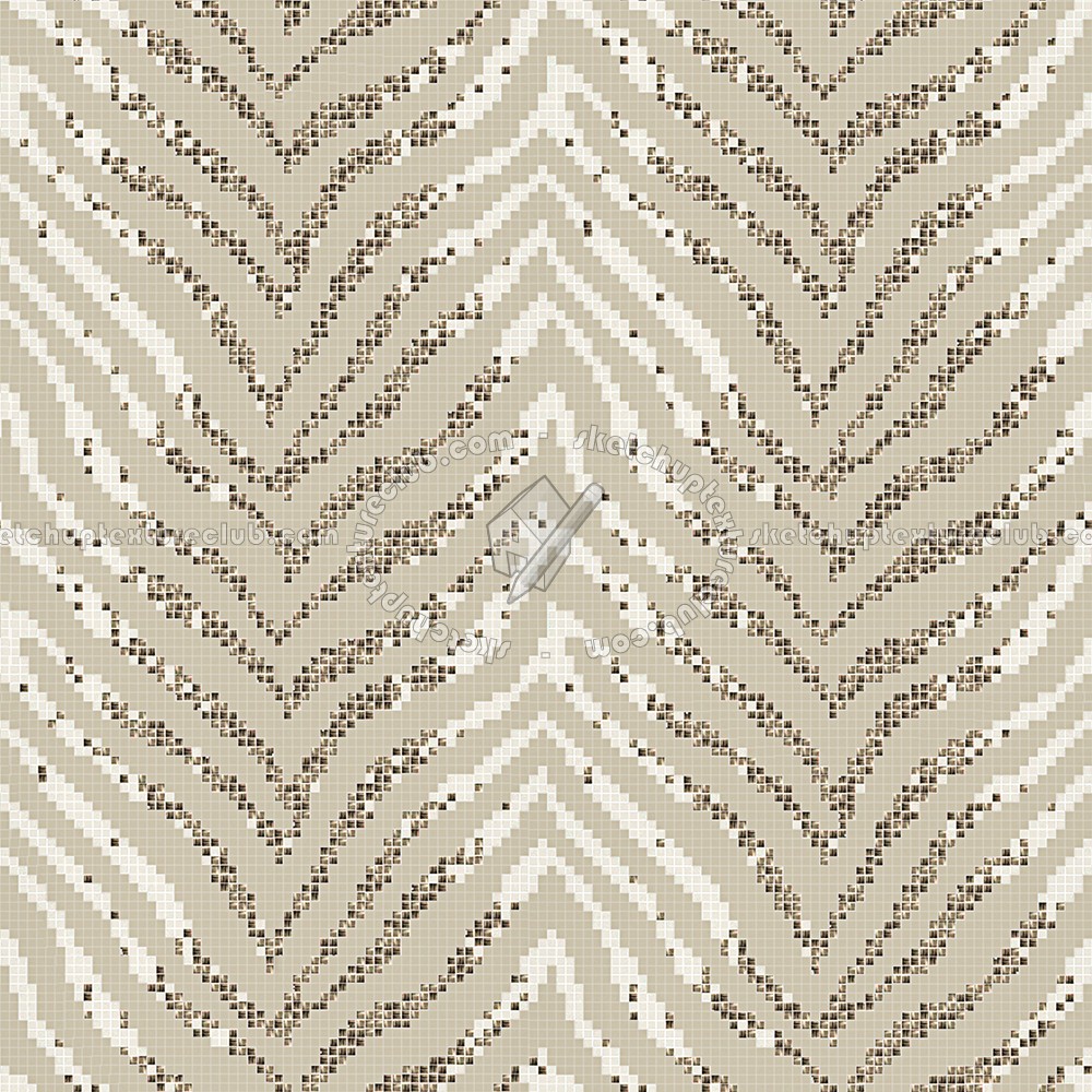 Textures - ARCHITECTURE - TILES INTERIOR - Mosaico - Classic format - Patterned - Mosaico patterned tiles texture seamless 15244 (seamless)