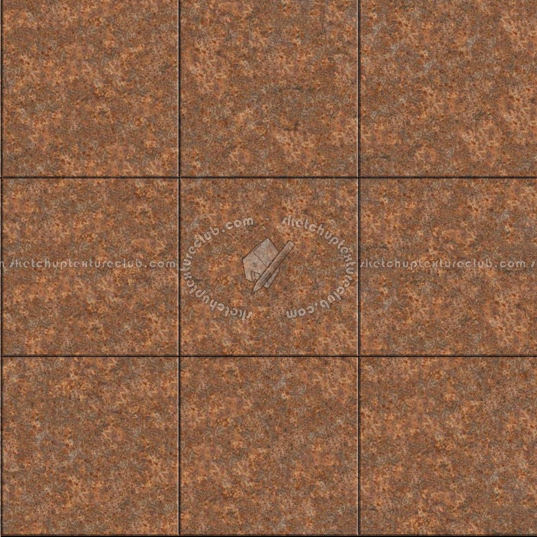 Textures   -   MATERIALS   -   METALS   -   Facades claddings  - Rusty metal facade cladding texture seamless 10316 (seamless)