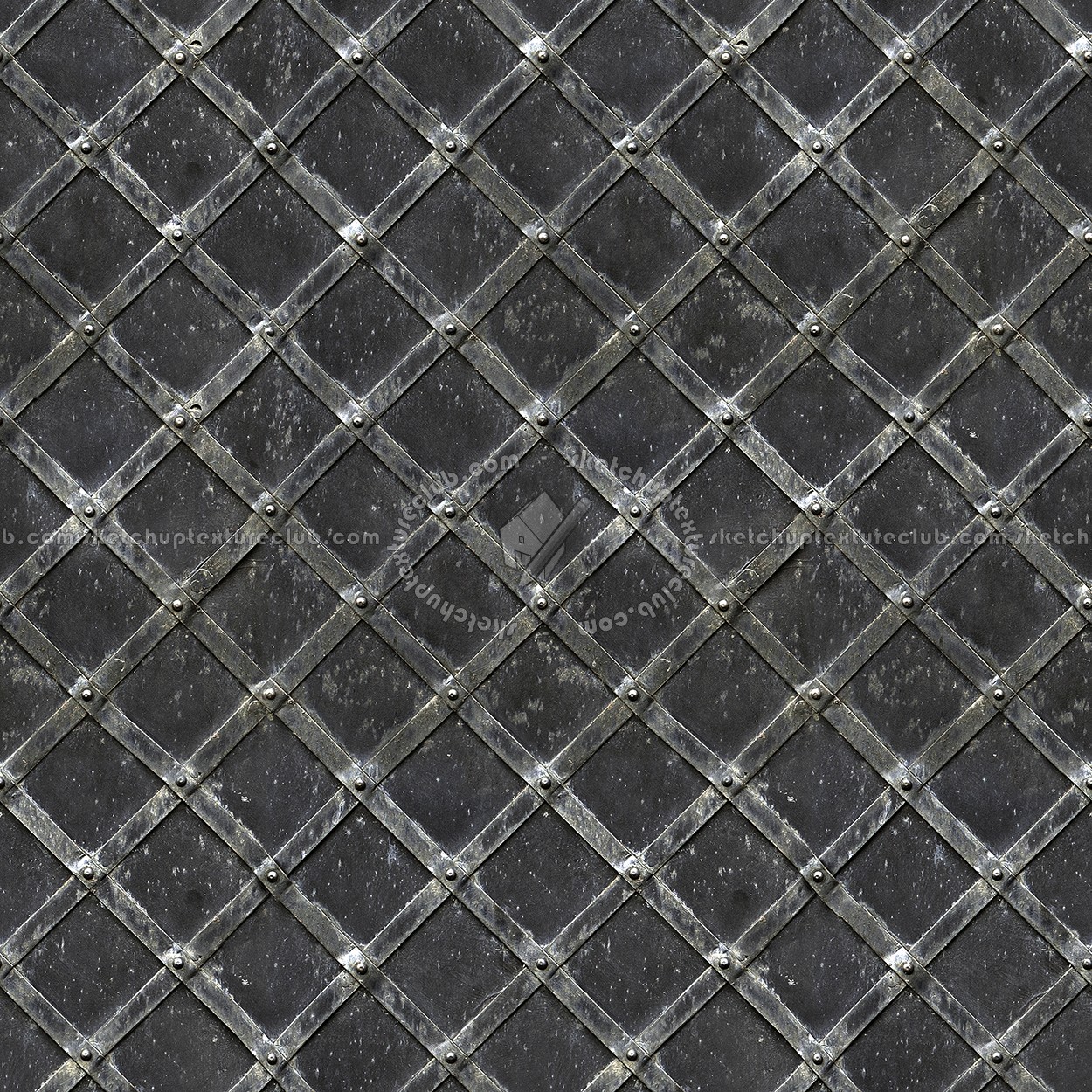 Textures   -   MATERIALS   -   METALS   -   Plates  - Iron metal plate texture seamless 10793 (seamless)