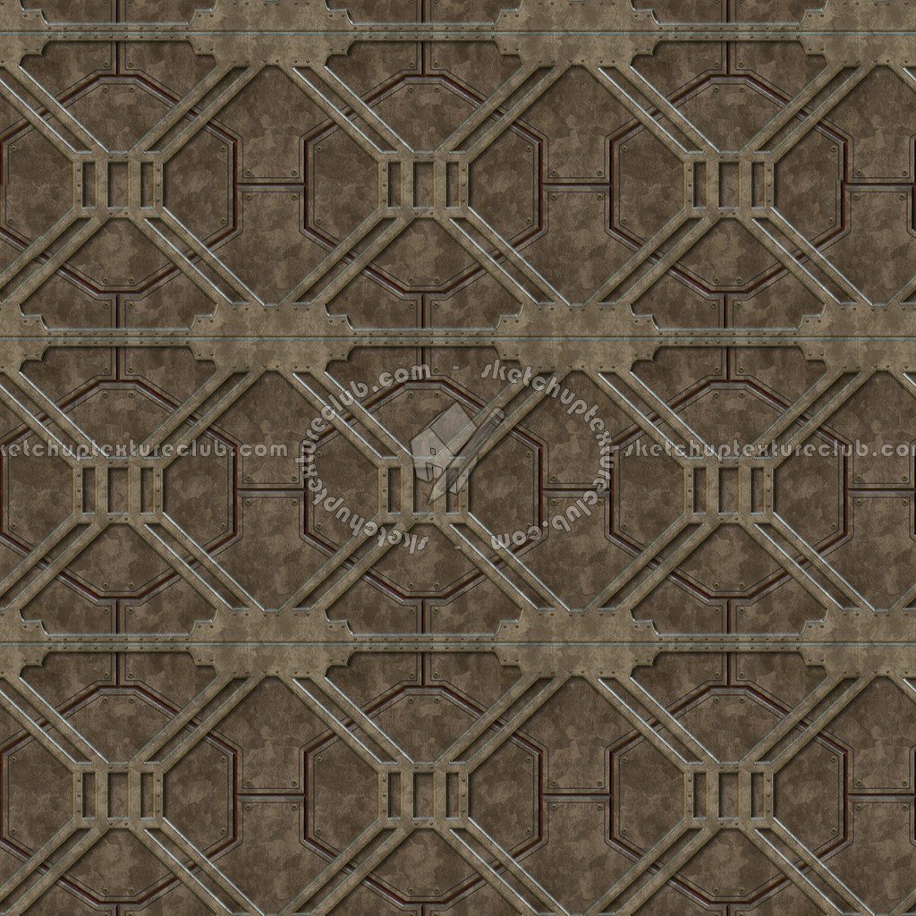 Textures   -   MATERIALS   -   METALS   -   Plates  - Industrial iron metal plate texture seamless 10800 (seamless)