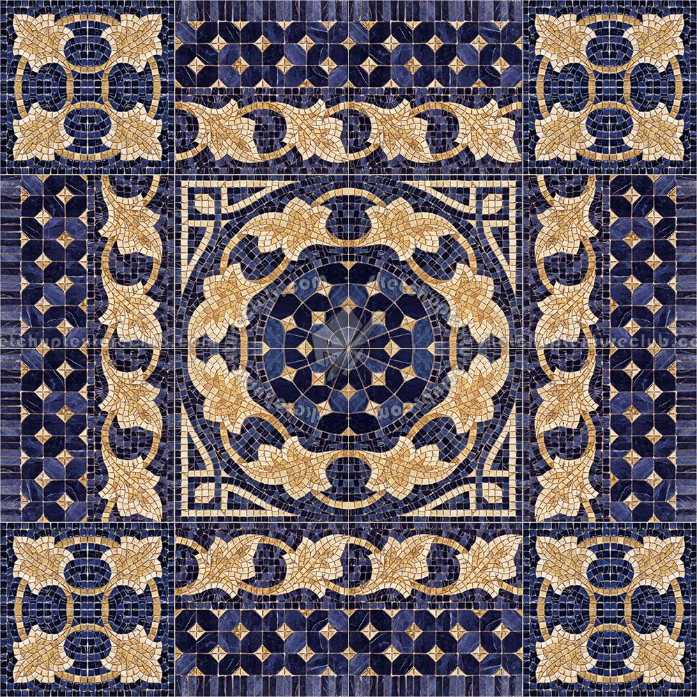 Textures   -   ARCHITECTURE   -   TILES INTERIOR   -   Mosaico   -   Classic format   -   Patterned  - Mosaico patterned tiles texture seamless 16460 (seamless)