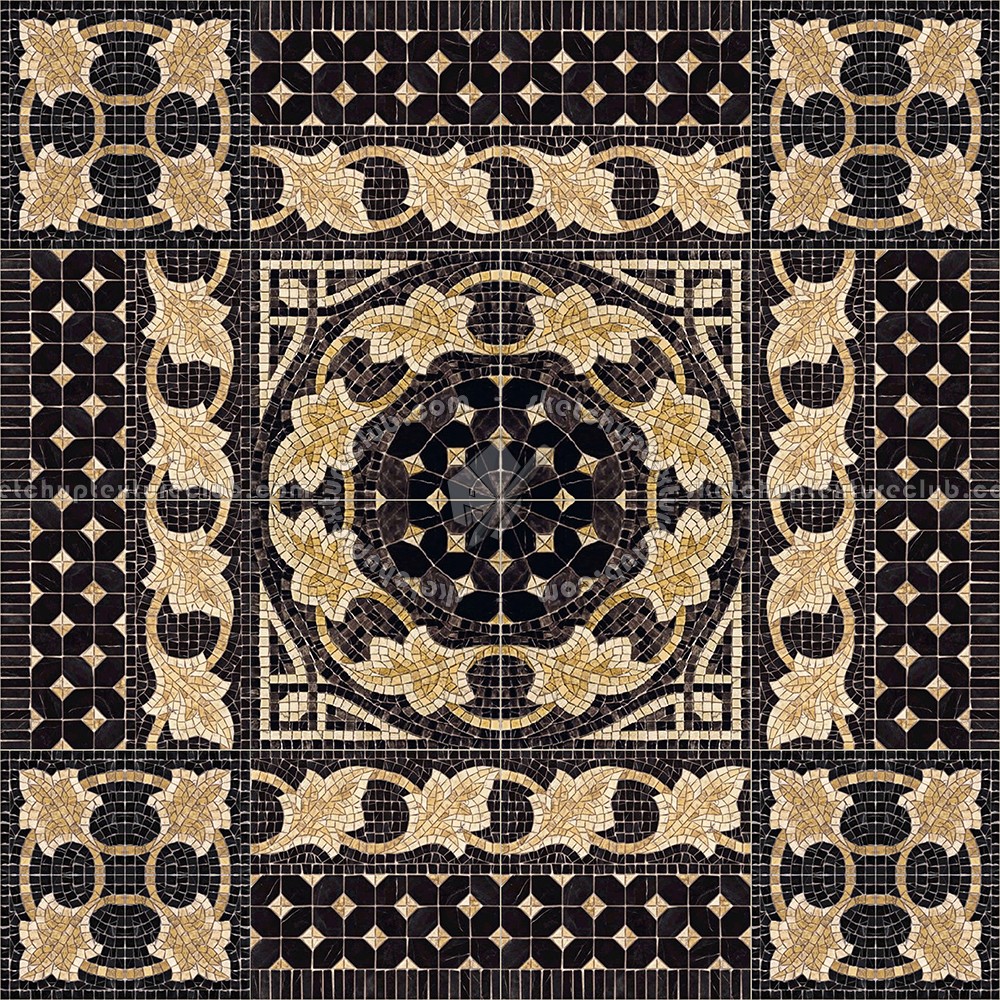 Textures   -   ARCHITECTURE   -   TILES INTERIOR   -   Mosaico   -   Classic format   -   Patterned  - Mosaico patterned tiles texture seamless 16461 (seamless)