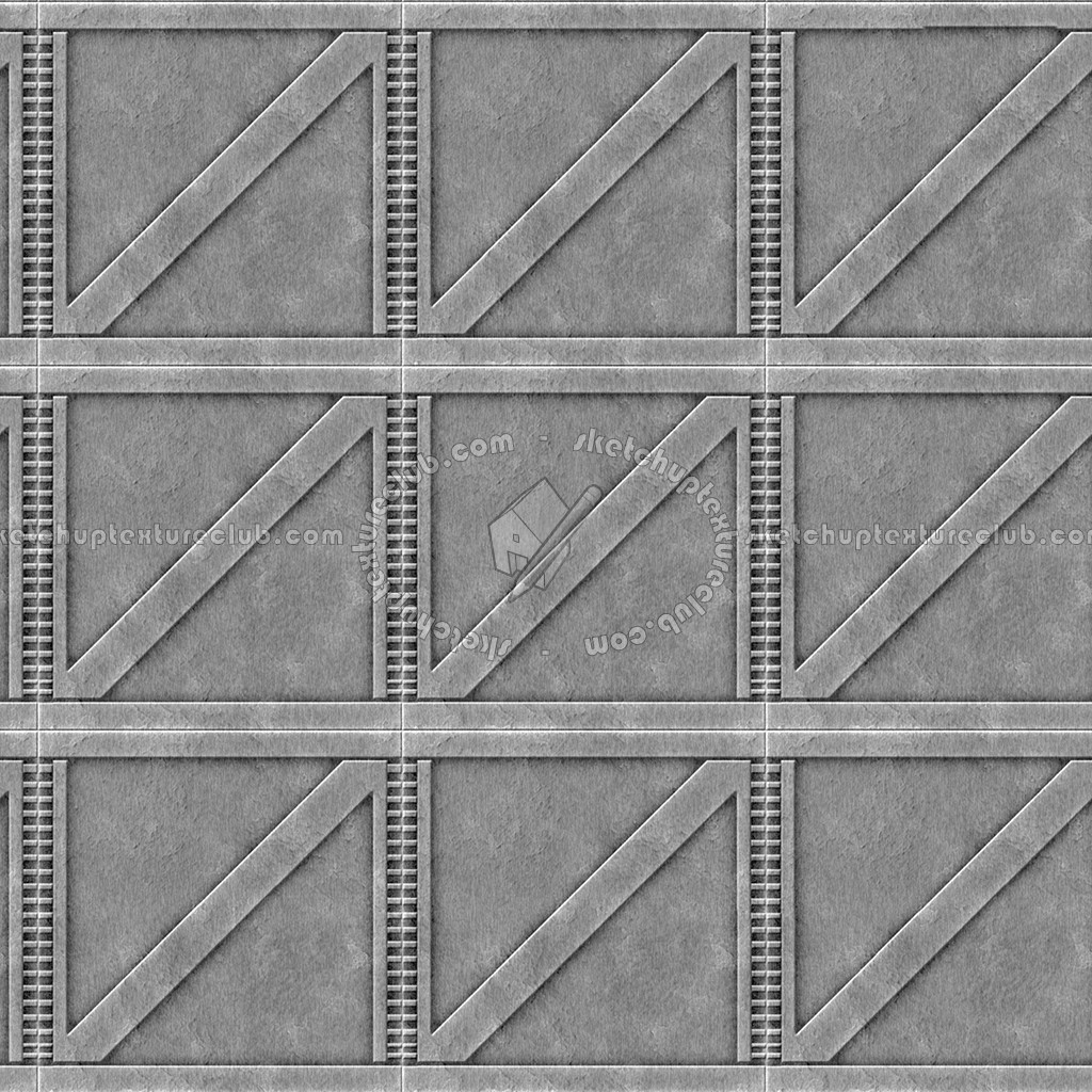 Textures - MATERIALS - METALS - Plates - Aluminium metal plate texture seamless 10805 (seamless)