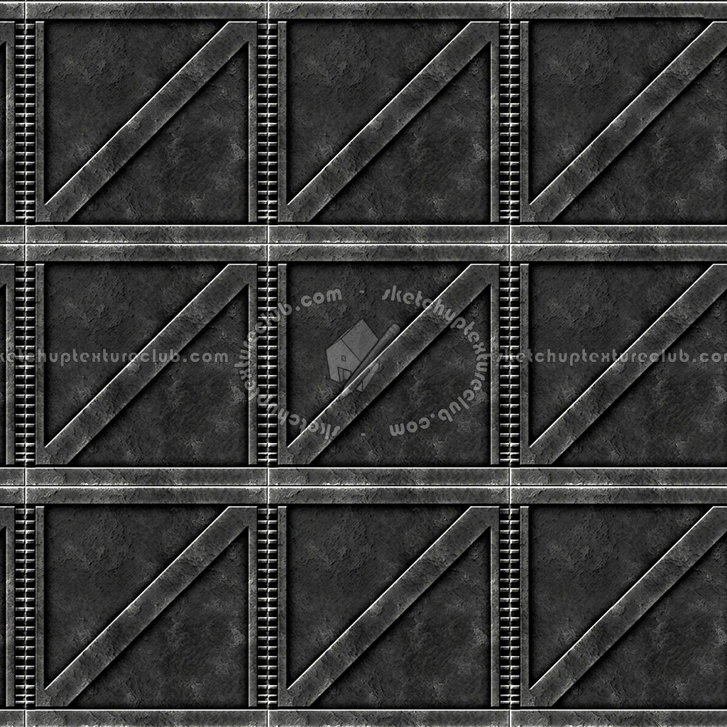 Textures   -   MATERIALS   -   METALS   -   Plates  - Steel metal plate texture seamless 10806 (seamless)