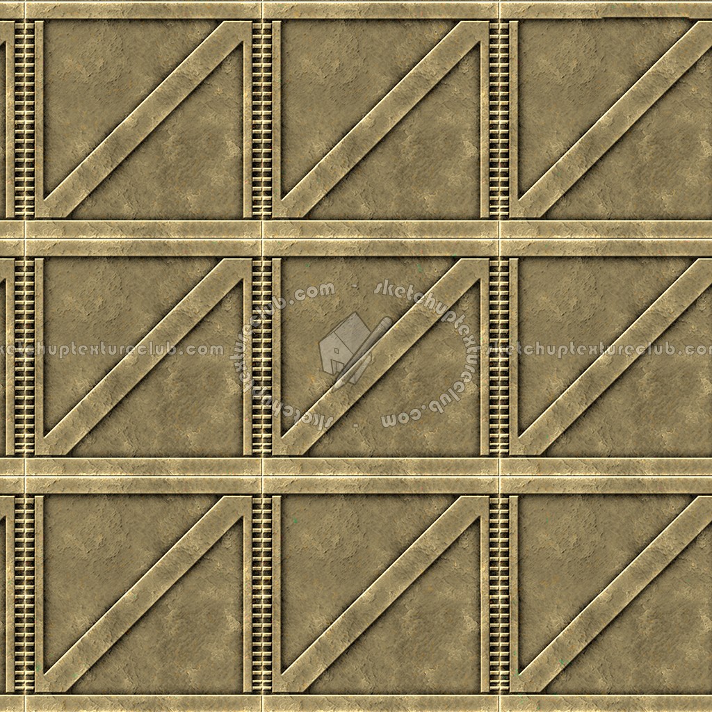 Textures   -   MATERIALS   -   METALS   -   Plates  - Brass metal plate texture seamless 10807 (seamless)