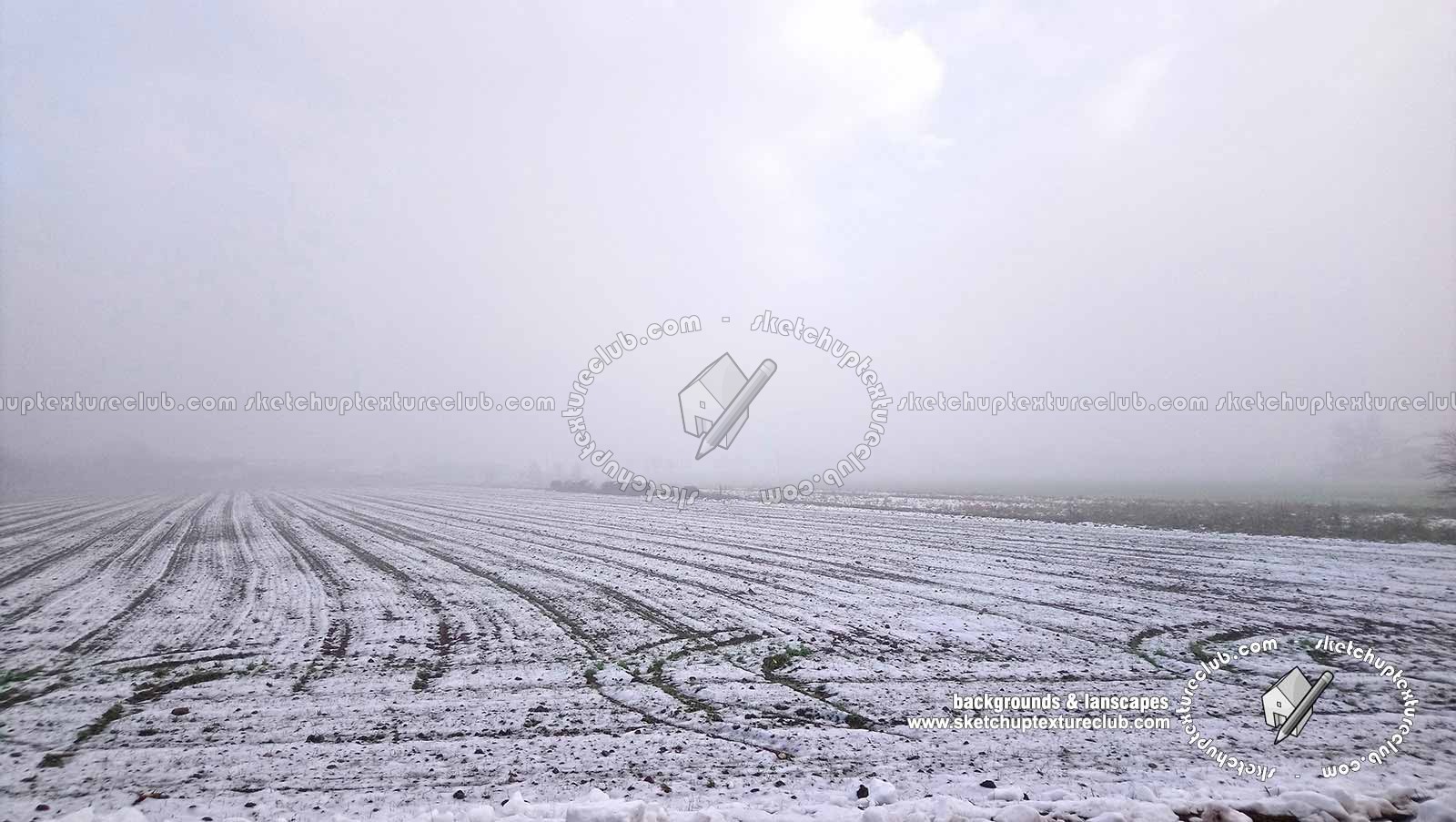 Textures - BACKGROUNDS & LANDSCAPES - NATURE - Countrysides & Hills - First snowfall with countryside background 21156