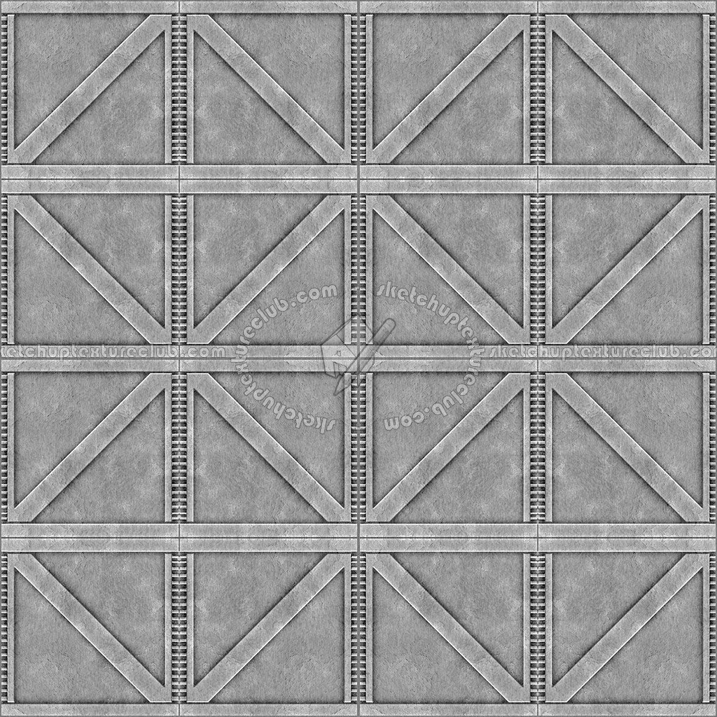 Textures - MATERIALS - METALS - Plates - Aluminium metal plate texture seamless 10810 (seamless)