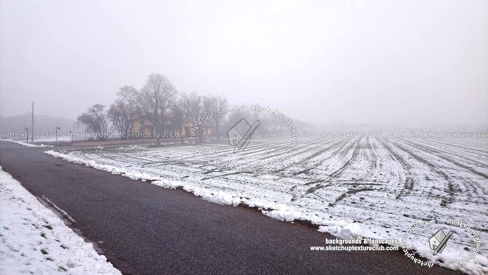 Textures   -   BACKGROUNDS & LANDSCAPES   -   NATURE   -   Countrysides & Hills  - First snowfall with countryside background 21158