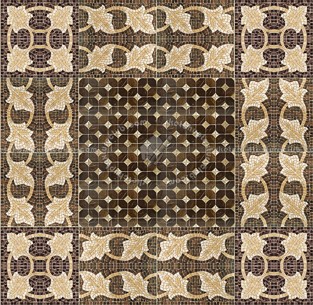 Textures   -   ARCHITECTURE   -   TILES INTERIOR   -   Mosaico   -   Classic format   -   Patterned  - Mosaico patterned tiles texture seamless 16474 (seamless)