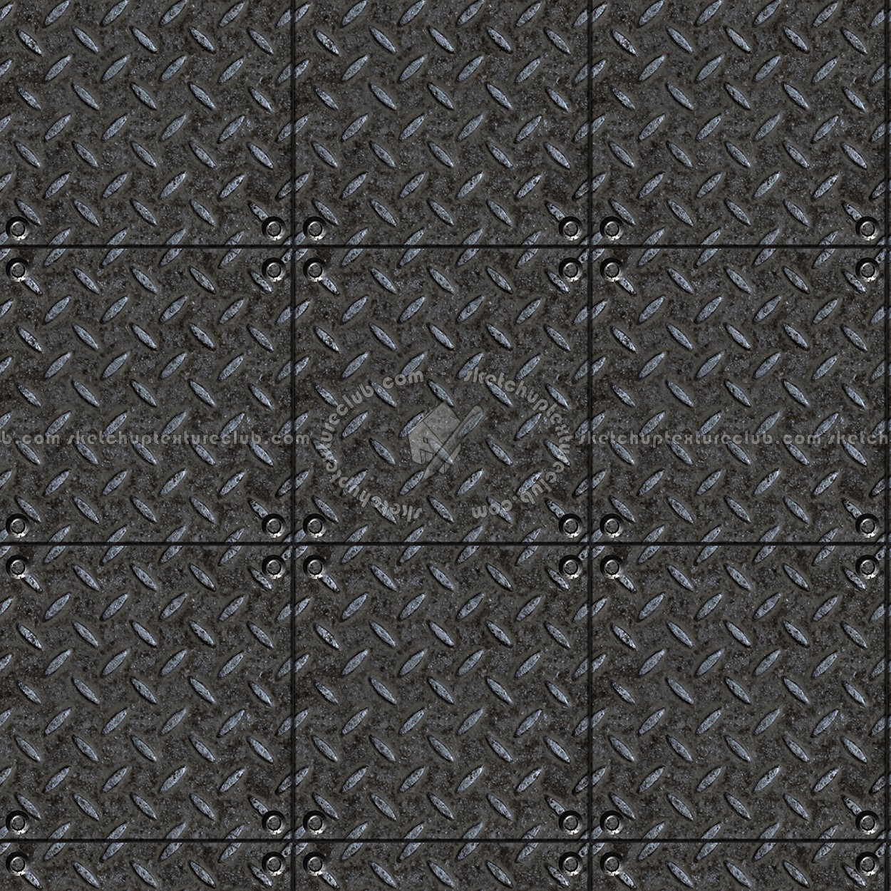 Textures   -   MATERIALS   -   METALS   -   Plates  - Iron metal plate texture seamless 10820 (seamless)